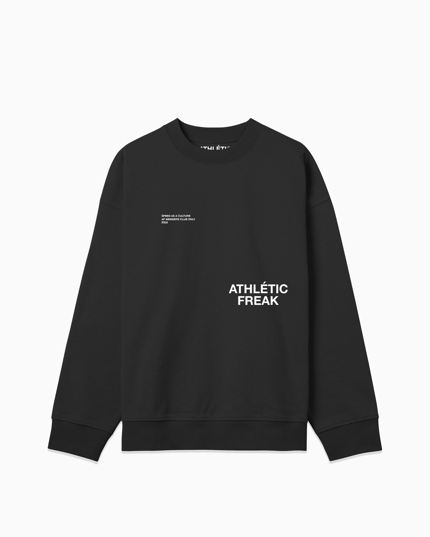 MEMBERS CLUB SWEATSHIRT - OFF BLACK