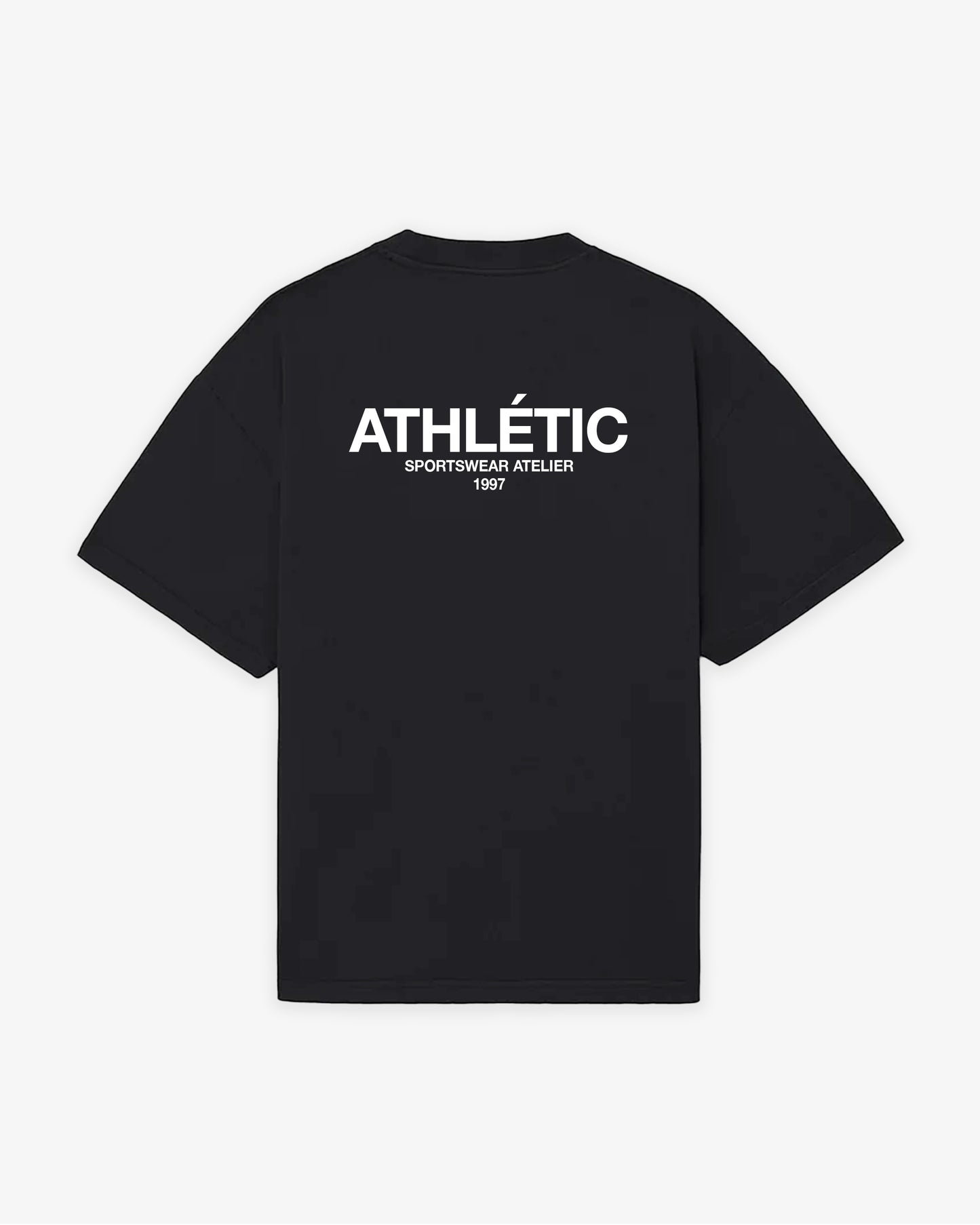 ATHLETIC DEPARTMENT T-SHIRT - BLACK