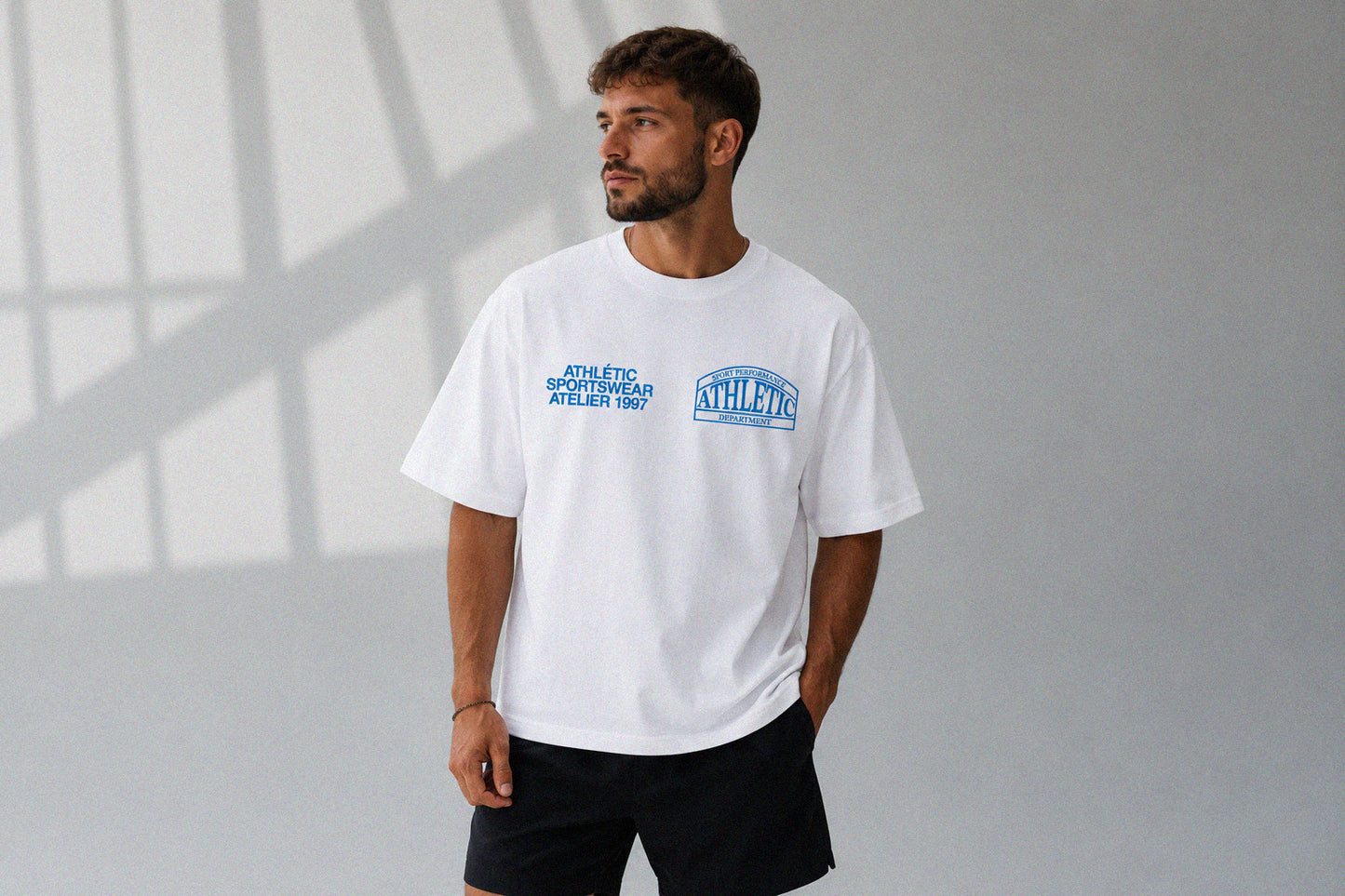 ATHLETIC DEPARTMENT T-SHIRT - WHITE