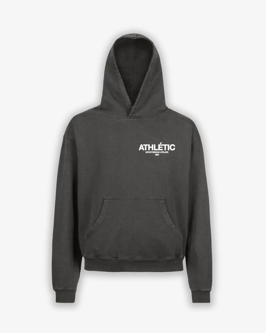 RACING TEAM HOODIE - VINTAGE BLACK