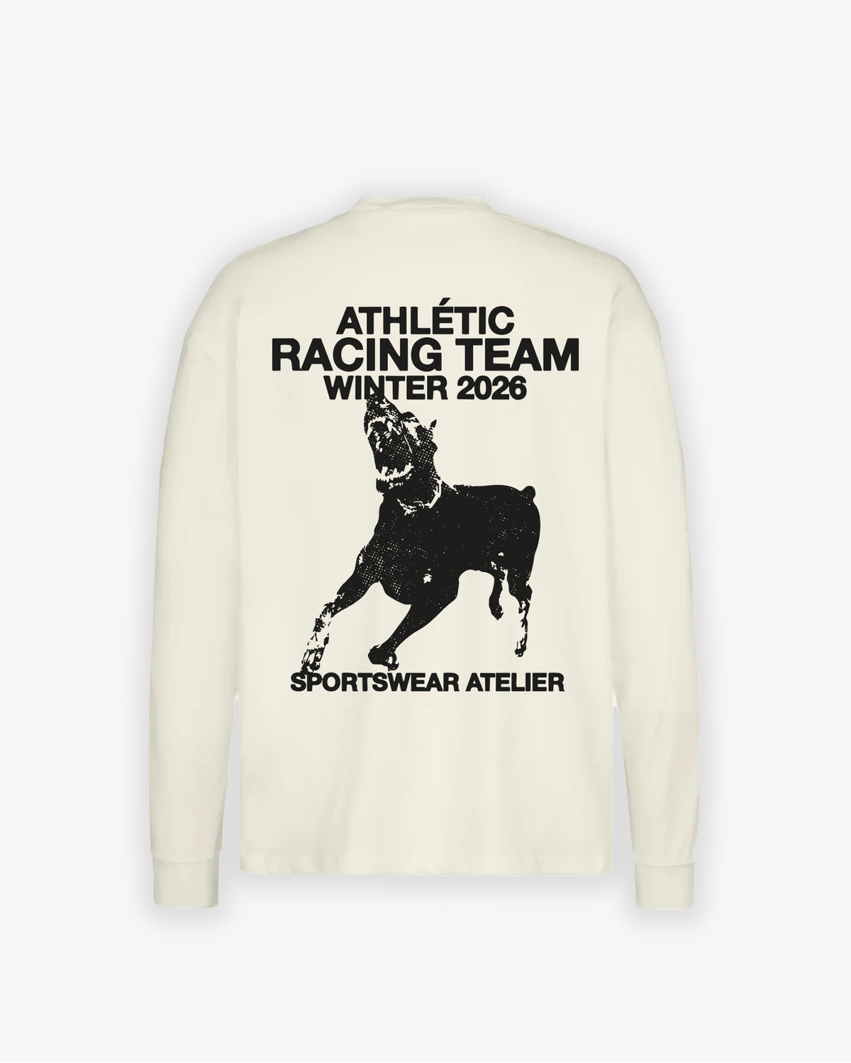 RACING TEAM LS TEE - VINTAGE WHITE