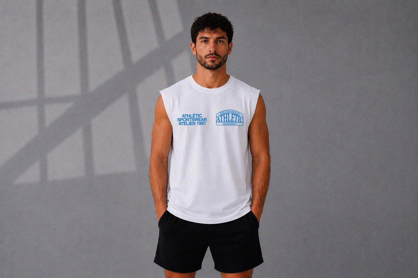 ATHLETIC DEPARTMENT TANK - WHITE